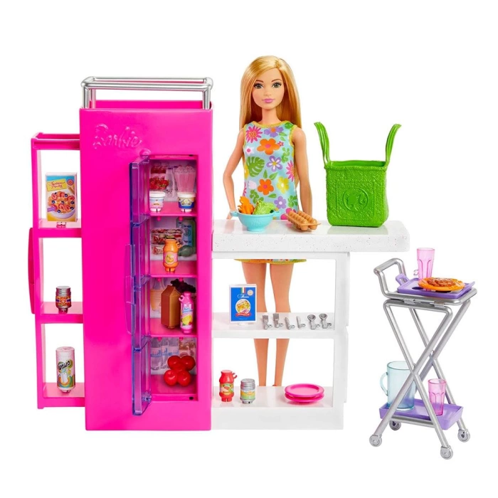 Barbie Mini Büfe Oyun Seti HJV38