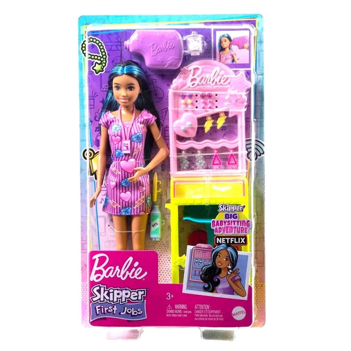 Barbie Skipperın Takı Standı Oyun Seti HKD78