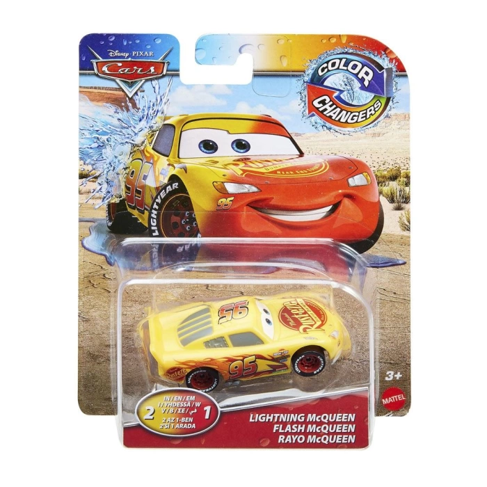Cars Renk Değiştiren Araçlar GNY95 - Lightning McQueen