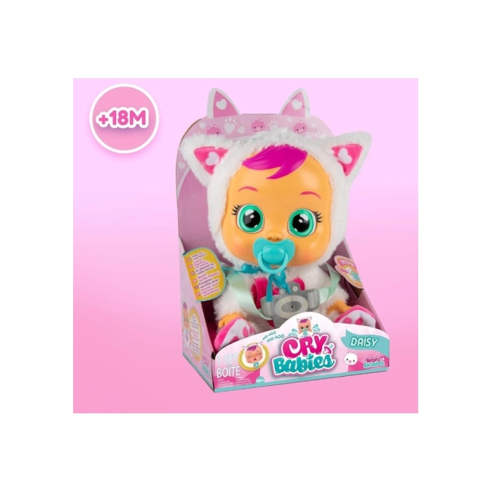 Giochi Preziosi Cry Babies Aglayan Daisy Cyb41000 91658, Ağlayan Bebek Daisy