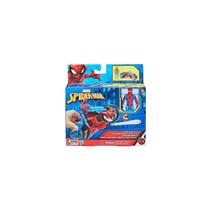 Hasbro Spiderman Web Blast Cycle F6899 Lisanslı Ürün