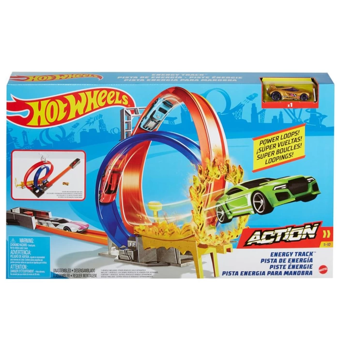 Hot Wheels Enerji Pisti Yarış Seti