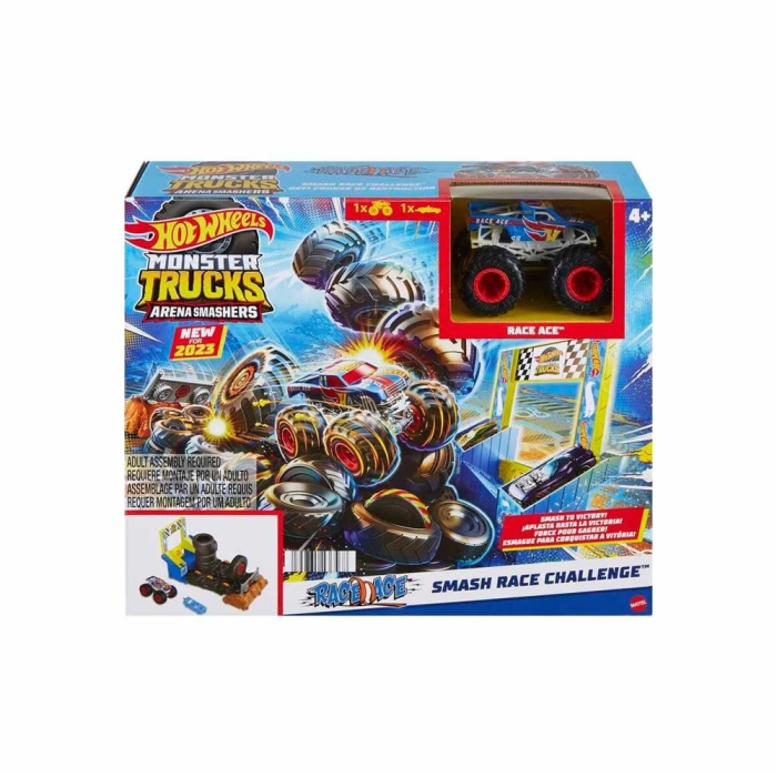 Hot Wheels Monster Trucks Tekerlek Devirme Mücadelesi Oyun Seti