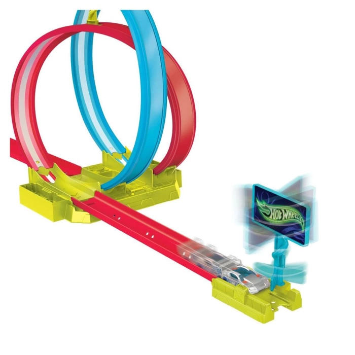 Hot Wheels Neon Speeders Lazer Akrobasi Rampası HPC05