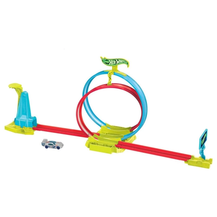 Hot Wheels Neon Speeders Lazer Akrobasi Rampası HPC05