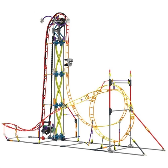 K’Nex Electric Inferno Roller Coaster Seti (Motorlu) Thrill Rides