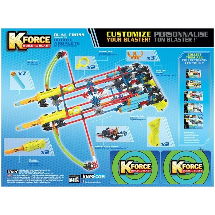 K’Nex K-Force Dual Cross Yapı Seti Knex 47526