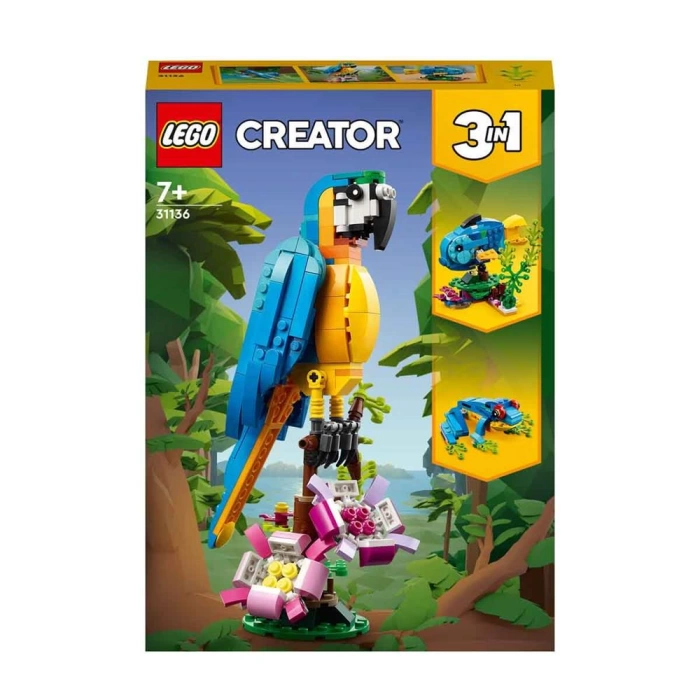 LEGO Creator Egzotik Papağan 31136