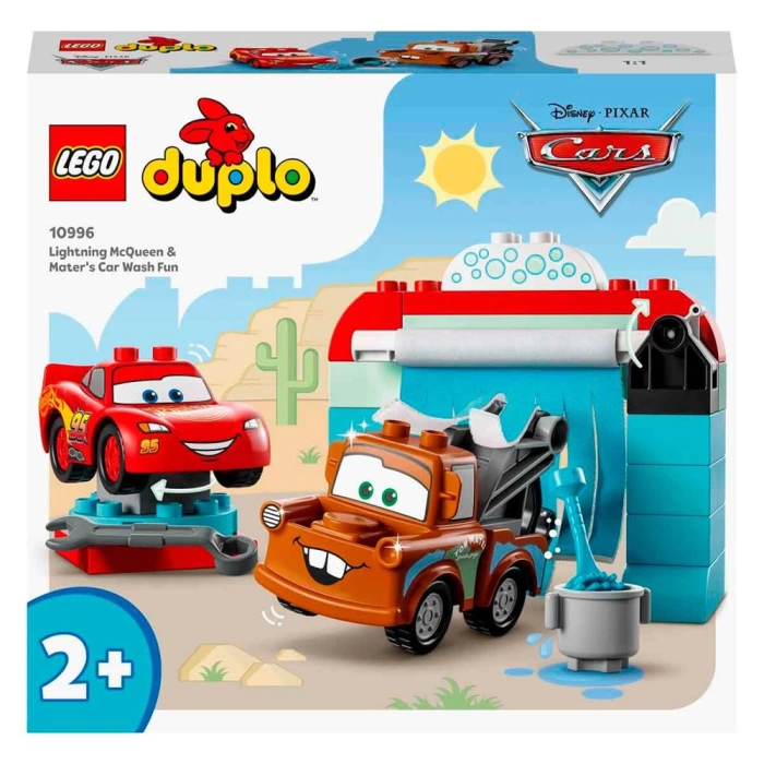 LEGO Duplo Şimşek McQueen ve Materin Oto Yıkama Eğlencesi 10996