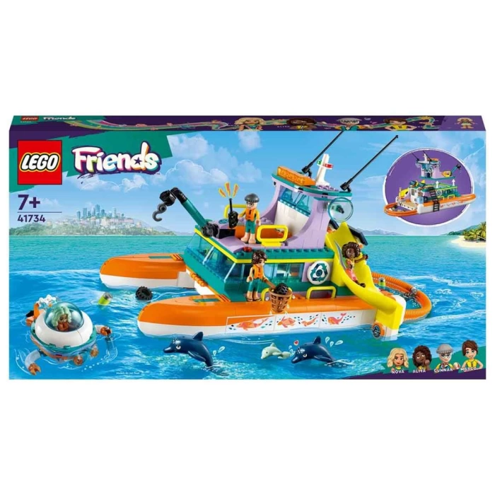 LEGO Friends Deniz Kurtarma Teknesi 41734