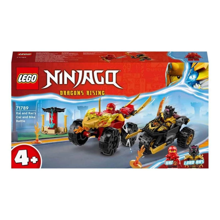 LEGO Ninjago Kai ve Rasın Araba ve Motosiklet Savaşı 71789