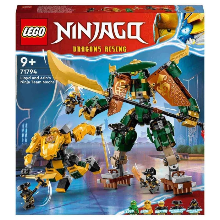 LEGO Ninjago Lloyd ve Arinin Ninja Ekibi Robotları 71794