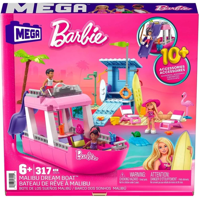 MEGA Barbie Malibu Rüya Teknesi HPN79