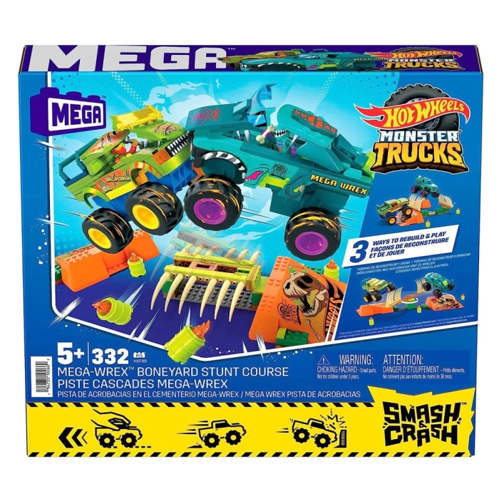 Mega Hot Wheels Mega Wrex Dinozor Kemikli Aksiyon Sahası HKF89