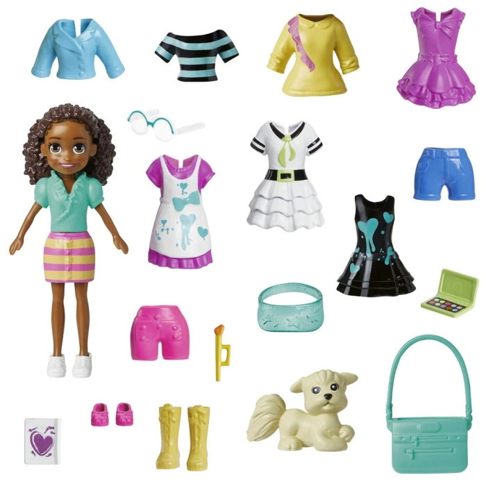 Polly Pocket Farklı Kombin Eğlencesi Oyun Setleri HKV91