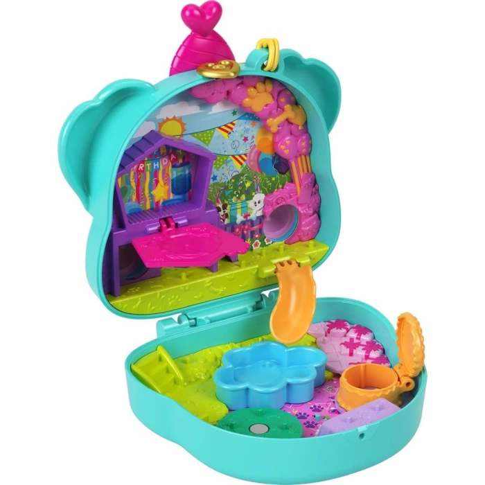 Polly Pocket Minik Köpeğin Doğumgünü Partisi Oyun Seti