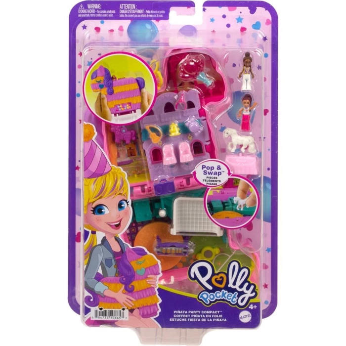 Polly Pocket Pinata Partisi Oyun Seti