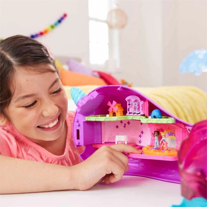 Polly Pocket Sparkle Cove Adventure Deniz Gergedanı Oyun Seti