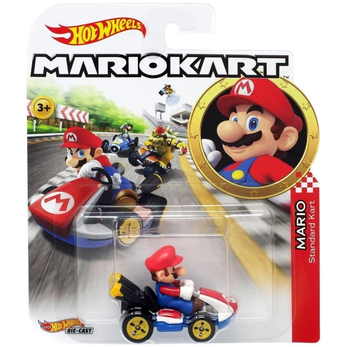 Hot Wheels Mario Kart Karakter Araçlar - Mario