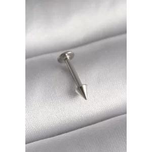 Populermarketim - 316l Çelik Gümüş Renk Çivi Model Piercing