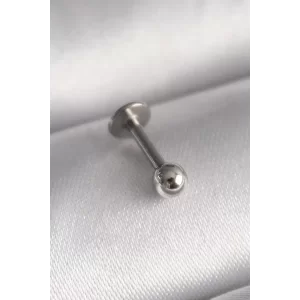 Populermarketim - 316l Çelik Gümüş Renk Topçuk Piercing
