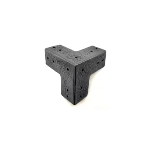 Populermarketim - Antika Tarz Dekoratif Pirinç Köşe Gönye - 68x68 Mm, Oksit