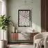 Minimalist Bej Güneş Çiçeği Beyaz Ahşap Çerçeveli Tablo Aksesuarları Modern Sanat İç Mekan