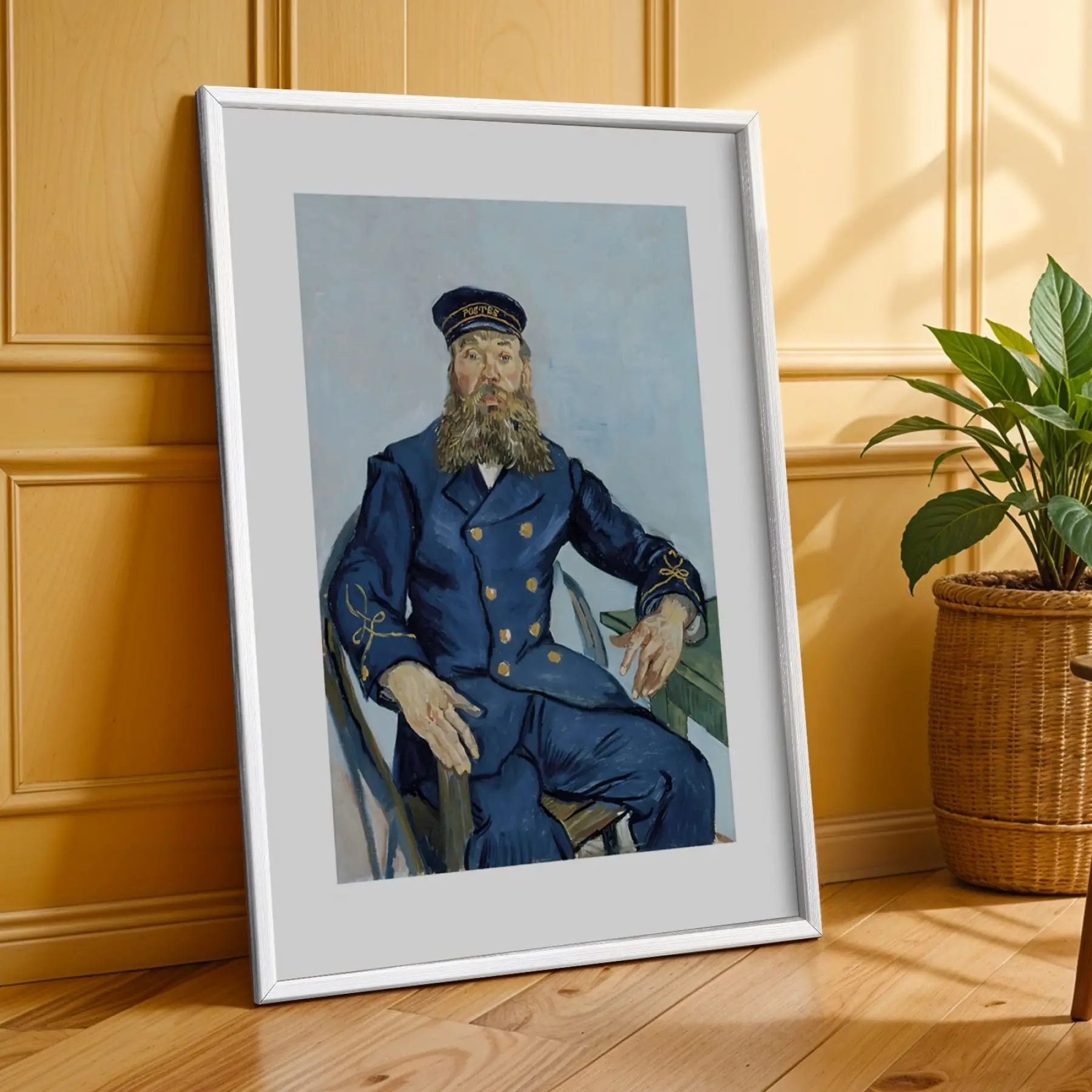 Üç Farklı Sanat Hikayesi Beyaz Çerçeveli 3lü Ahşap Tablo Seti