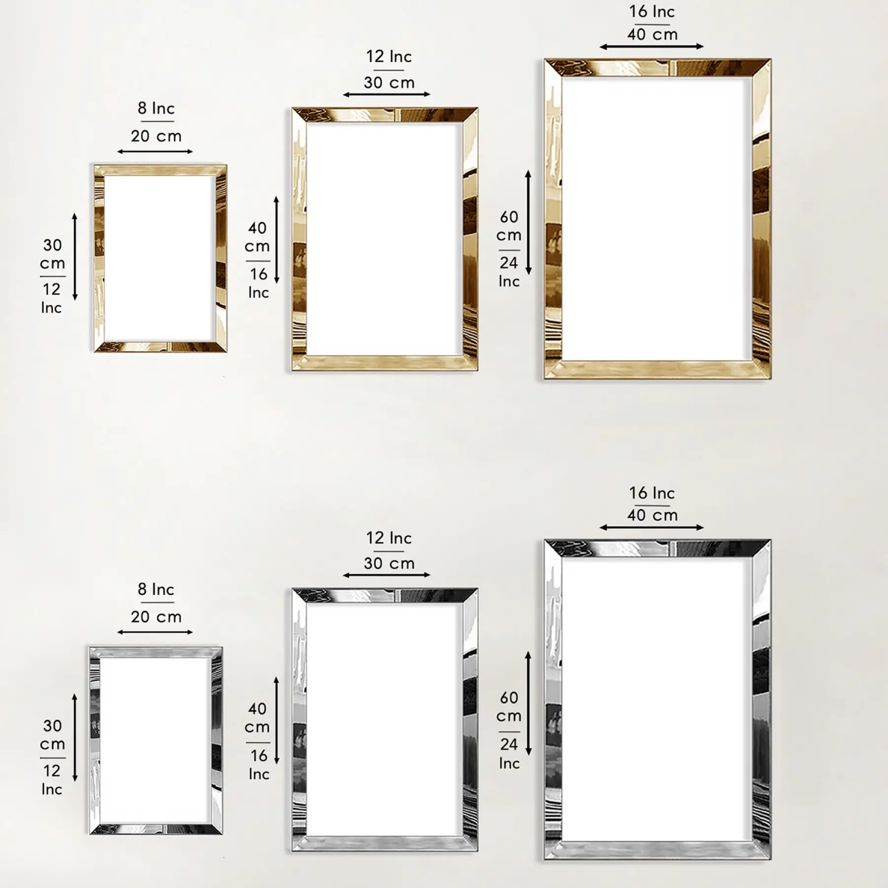 Yeşil ve Gri Tonlar Pleksi Tablo Seti