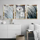 3lü Gold Aynalı Pleksi Kombin Çerçeveli Tablo