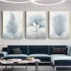 Doğanın Dansı Üçlü Metal Çerçeveli Tablo Takımı