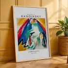 Dinamik Soyut Sanat Koleksiyonu Doğal Ahşap Çerçeveli 3lü Tablo Seti