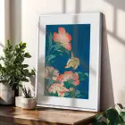 Uzak Doğu Klasik Sanat Seti Beyaz Çerçeveli 3lü Ahşap Tablo Seti