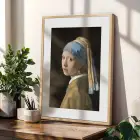 Sanat Eserleri Üçlüsü Doğal Ahşap Çerçeveli 3lü Tablo Seti