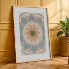 Sanat Eserleri Üçlüsü Doğal Ahşap Çerçeveli 3lü Tablo Seti