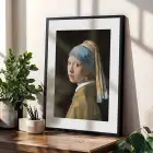 Sanat Eserleri Üçlüsü Siyah Çerçeveli 3lü Ahşap Tablo Seti