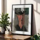 Figüratif Sanat Seçkisi Siyah Çerçeveli 3lü Ahşap Tablo Seti