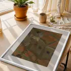 Dönemlerarası Sanat Koleksiyonu Beyaz Çerçeveli 3lü Ahşap Tablo Seti
