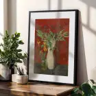 Derin Tonlar Sanat Koleksiyonu Siyah Çerçeveli 3lü Ahşap Tablo Seti