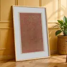 Kızıl Topraklar Sanat Koleksiyonu Doğal Ahşap Çerçeveli 3lü Tablo Seti