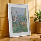 Sanat Tarihi Kesitleri Beyaz Çerçeveli 3lü Ahşap Tablo Seti