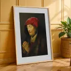 Mistik Temalı Sanat Seti Doğal Ahşap Çerçeveli 3lü Tablo Seti