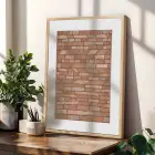 Artistik Kompozisyon Üçlüsü Doğal Ahşap Çerçeveli 3lü Tablo Seti