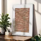 Artistik Kompozisyon Üçlüsü Beyaz Çerçeveli 3lü Ahşap Tablo Seti