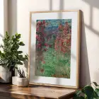 Klasik Botanik Sanat Seçkisi Doğal Ahşap Çerçeveli 3lü Tablo Seti