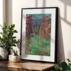 Klasik Botanik Sanat Seçkisi Siyah Çerçeveli 3lü Ahşap Tablo Seti