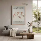 Minimalist Dans Kompozisyonu Doğal Ahşap Çerçeveli Tablo Dekoratif Obje Ev Aksesuarları Modern Sanat