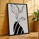 Minimalist Siyah Beyaz Formlar 3lü Siyah Çerçeveli Tablo Seti Tablo Çerçeve Salon Duvar Tablo Dekor