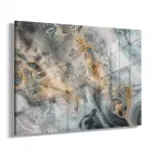 Pembe Karışımı Tonlar Tekli Yatay Cam Tablo