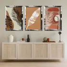 Soyut Tasarım Pleksi Tablo Seti